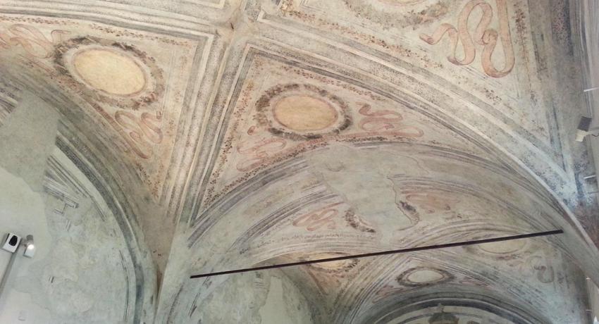 castello sforzesco affreschi soffitti