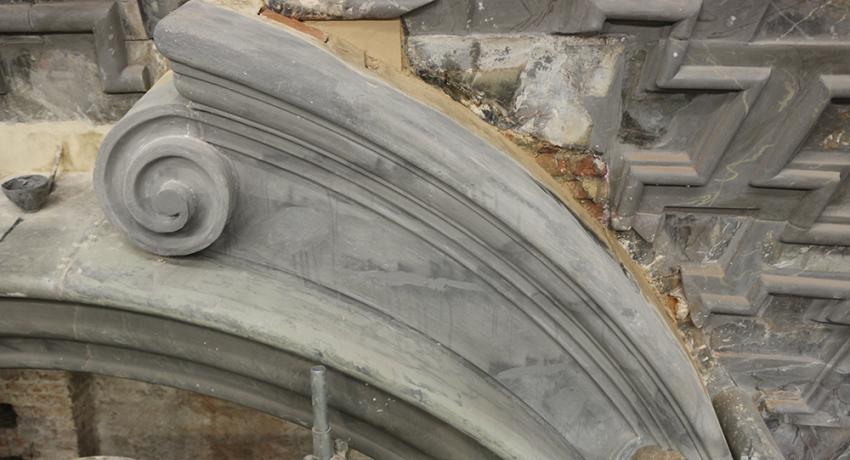 restauro cupola cappella sacra sindone