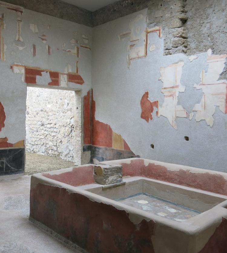 vasca Fullonica di Stephanus in Pompei